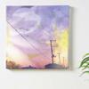 ArtDeli Flower Landscape Fabric Art Panel, 57 x 57 cm