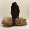 Kids Winter Warm Knitted Set Pom‑pom Hat Scarf Gloves 3‑Pcs Set Or Single Beanie Hat Windproof Ear Protection For Boys Girls Cold Weather Outdoor