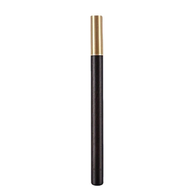 1 Pezzo Mogano Sandalo Nero Ottone Penna Firma Penna a Sfera Creativa in Mogano Penna Carbon Neutral Penna in Ottone Metallico