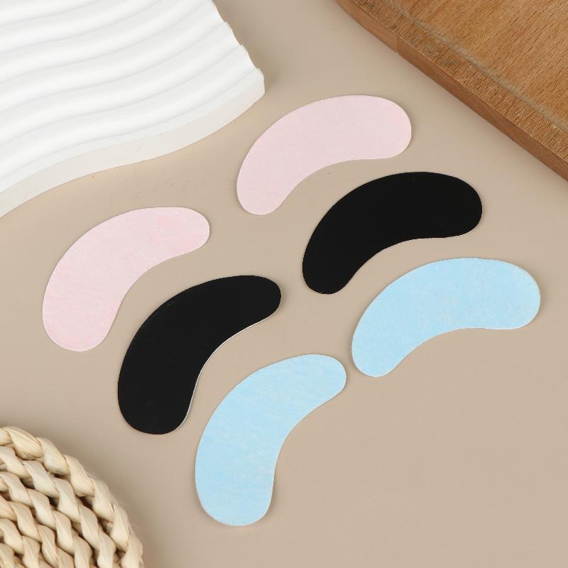 50 Pairs Isolate Uv Hydrogel Eyelash Patches Black Lash Gel Pads For Eyelash Extension Uv Rays Paper Stickers Wraps Makeup Tools