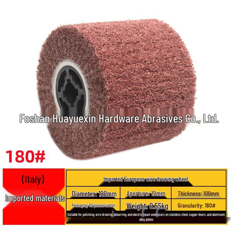 120x100mm Green Scouring Pad Brushed Wheel for Metal & Stainless Steel Polishing
