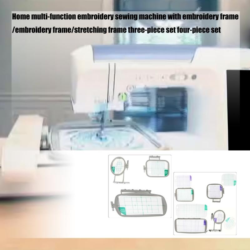 Telaio Multifunzione per Ricamo a Scatto su Telaio in Plastica per Macchina da Cucito Domestica Strumento per Artigianato