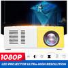HD 1080P Portable Mini Home Theater Projector Full Airplays HDMI LED Lights Home Video Equipments School Media Player