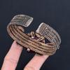 Ruby Bangle Gemstone Jewelry, 999 Copper Wire Wrapped Handmade Bangle, Latest Design Cuff Jewelry