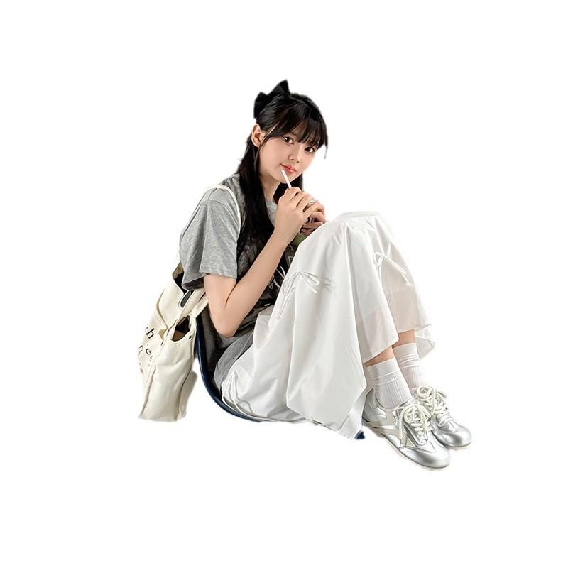 Silver German Training Shoes Women's Summer New Niche Retro Casual Shoes Ins Versatile Skirt White Shoes