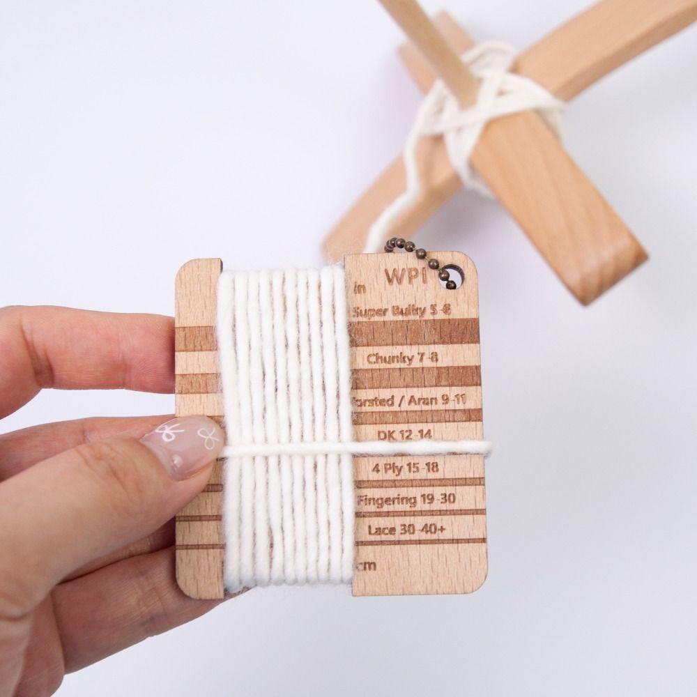 Handmade Wooden Turkish Spindle Storage Tools Detachable Cross-Shaped Beech Wood Turkish Spindle Kit Multifunction