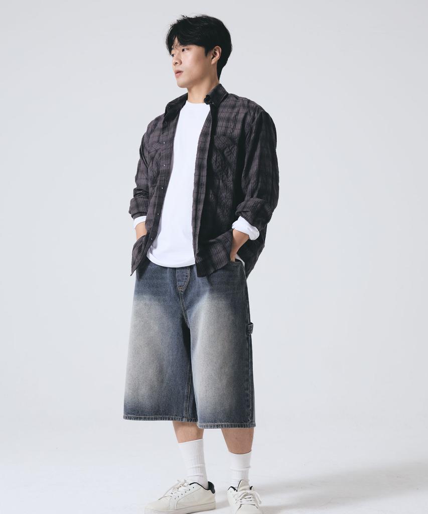 PENDULUM Essential Heavy Cotton Long Sleeve Tee - 2 Types (Lr5Tu570_Lr5Tu571)_2Color