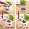 2 in 1 Double Sided Press Garlic Masher Portable Ginger Slicer Mini Garlic Press  Cooking