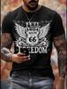 Camiseta Deportiva con Capucha Motocicleta Moto Ruta 66 Jumper