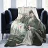 City Hunter Blanket - Flannel Blanket - Soft and Stylish All-Season Washable Knee Blanket - Warm and Cute - 200*150cm (80"x60")