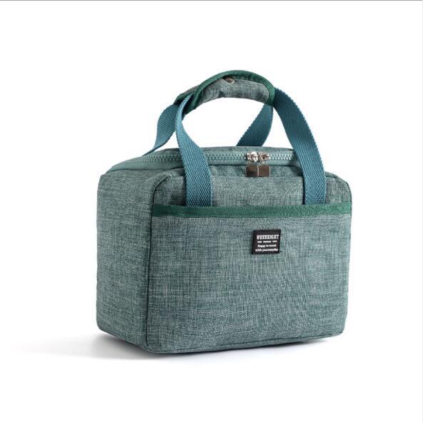 Thickened Aluminum Foil Insulated Lunch Bag, Portable Waterproof Thermal Bento Box Storage Pouch for Office School Picnic