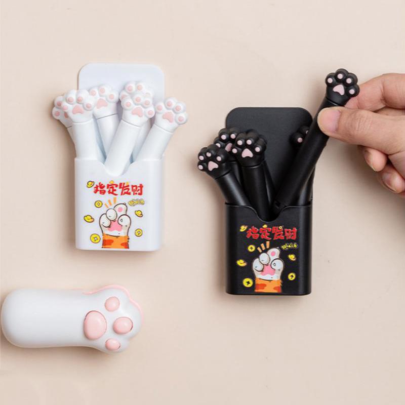 Portable Kitchen Storage Food Snack Seal Sealing Bag Clips Sealer Clamp Plastic Tool Kitchen Accessories Cat Paw Food Bag Clips