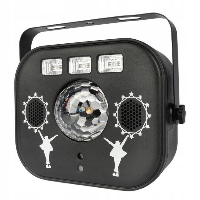 LIGHT4ME MULTIBOX multi-effect LED disco ball laser