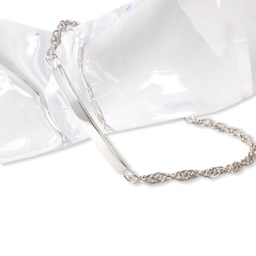 

[Used] TIFFANY/Tiffany 925/bar plate bracelet/g481-33