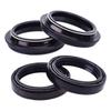 Motorcycle Front Fork Shock Absorber Protector Oil Seal and Dust Kit,43x55x9.5/10.5mm,