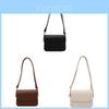 Urban Minimalist Small Shoulder Bag With Zipper Compartments For Casual Outings