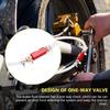 2 Pack Brake Bleeder Hose for Motorcycle Car with One Way Check Valve Tube 6MM Universal Brake Bleeding Tool Kit for Hydraulic System Bleeding, Car