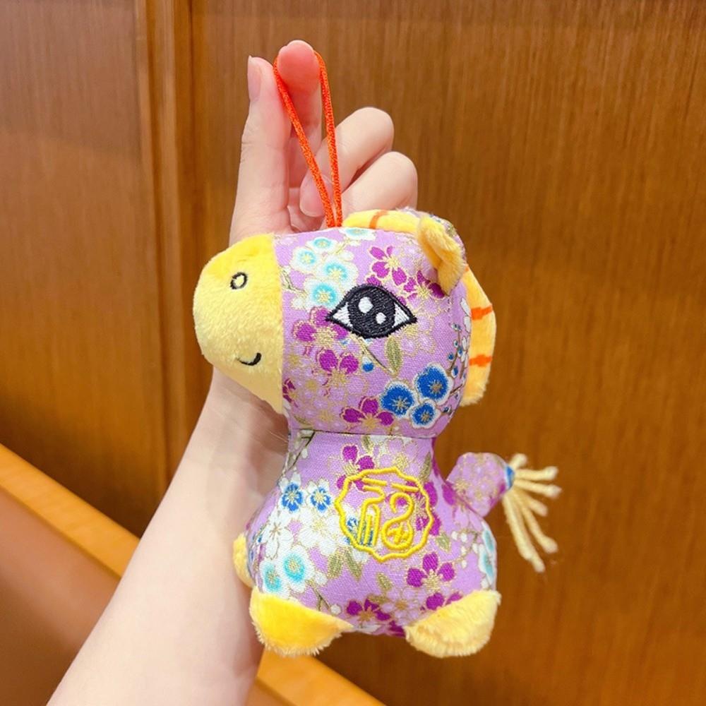 Yuanbao Pony Pendant Mascot Dolls Chinese New Year Gift Cartoon Steed Doll Year of Horse