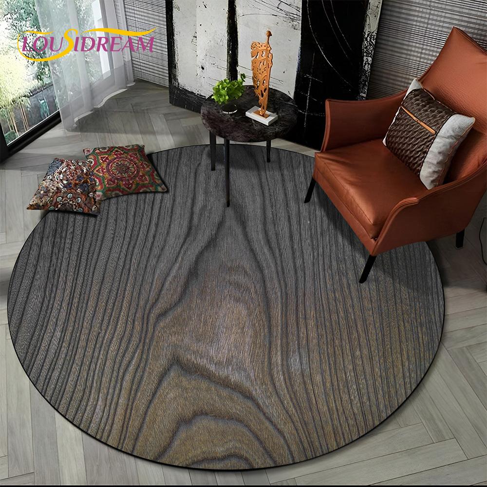 Gamepad Cartoon Game  Gamer Round Carpet Rug for Living Room Bedroom Child Playroom Chair Decor,Pet Area Rug Non-slip Floor Mat