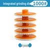 Integrated Tile Edge Grinding & Polishing Disc for Stone, Marble, Quartz, Chamfering, and Dry Trimming