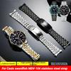 MDV-106 Pánský Řemínek 22mm Pro Casio MDV-106A MDV-106B MDV106G Stříbrné Zlaté Pevné Články Koncovka Řemínku Šroubovací Články Spona Oyster