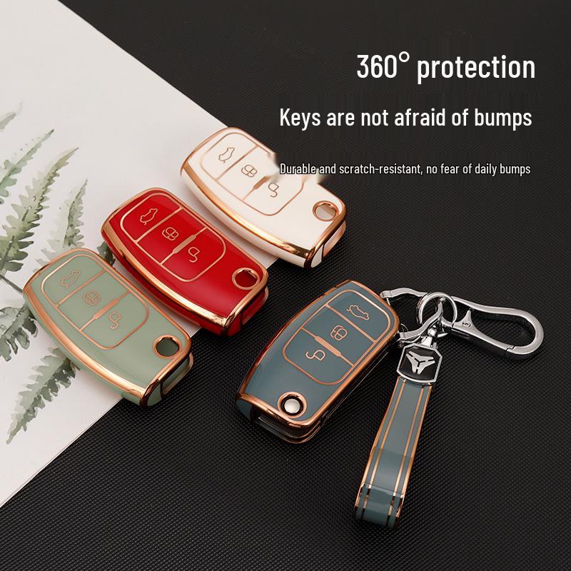 Fits Ford Classic Focus, Older EcoSport, Fiesta Folding Remote Key Cover