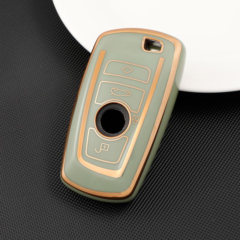 For BMW TPU Car Key Case Cover Sheathing X1 X2 X3 X5 X6 F10 F20 F30 F15 F11 F25 525i 530i F48 E60 E87 M3 M4 G30 G20 Keychain Accessories
