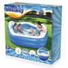 Inflatable Pool 213 X 206 X 69 Cm Family Fun Bestway 54153