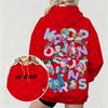 Felpe da donna alla moda KPop Demon Hunters Print Felpe Pullover Casual Felpa da esterno Felpe per bambini Top Abbigliamento da esterno