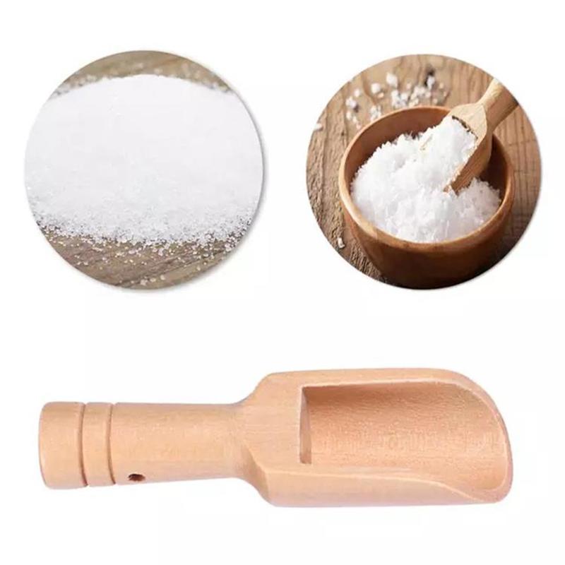 Wooden Salt Spoon Teaspoon Small Salt Shovel Milk Powder Spoon Seasoning Spoon Coffee Tea Mini Sugar Spoon Kitchen Supplies