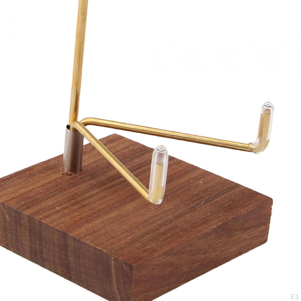 Justerbar metallarm Display Stativ Mineral Sphere Piedestals Heminredning Hållbar