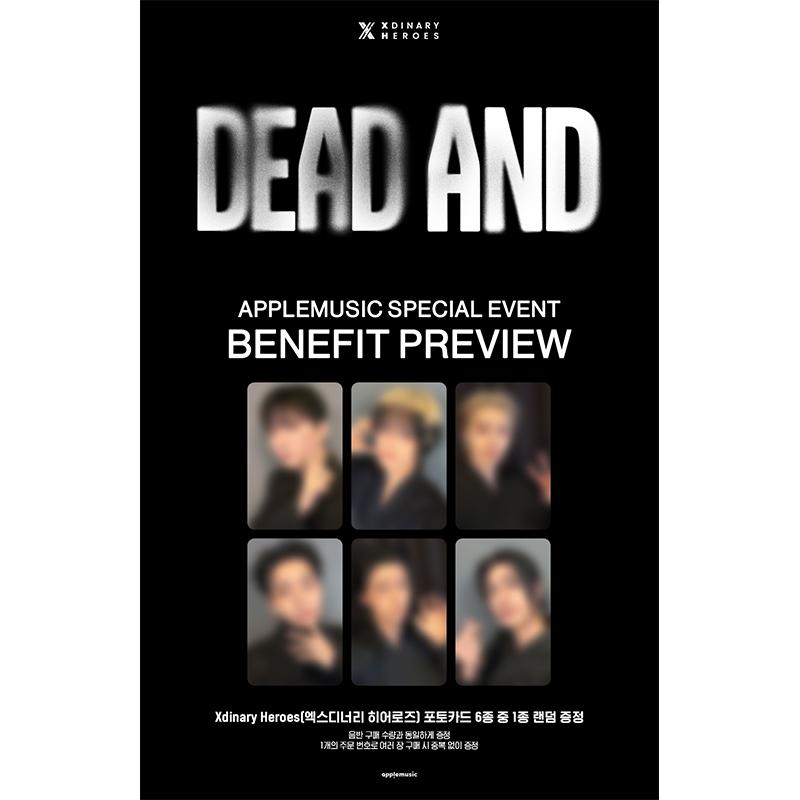 [Vorbestellung] Xdinary Heroes 8. Mini-Album [DEAD-AND] Schlüsselanhänger mit Illustration Version. (Online-Vorteil)