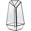 Quartz Shape Micro Landscape Glass Terrarium Moss Planter Tank Glass Flower Room Irregular Ecological Vase Geometric Terrarium