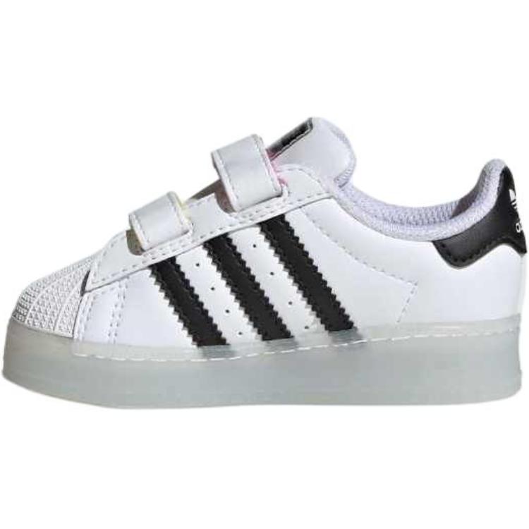adidas Superstar CF I LED Lights Pack - White Black Baby Sneakers Cloud-White Core-Black Sky-Rush JI0508