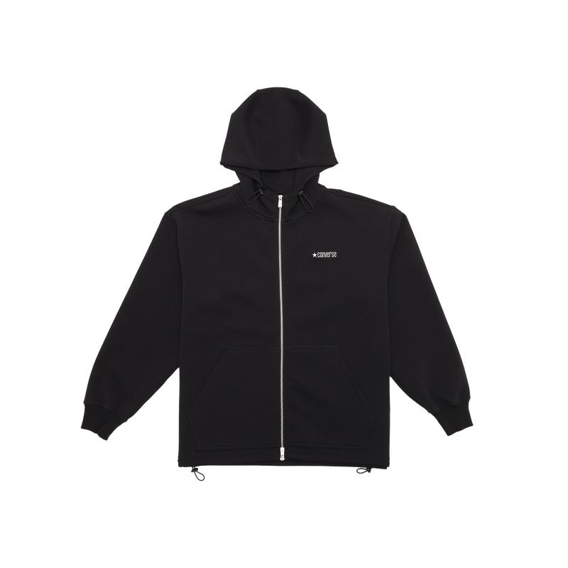 Converse Sweatshirts Men's Black Hooded Moderate Regular MCH604-023