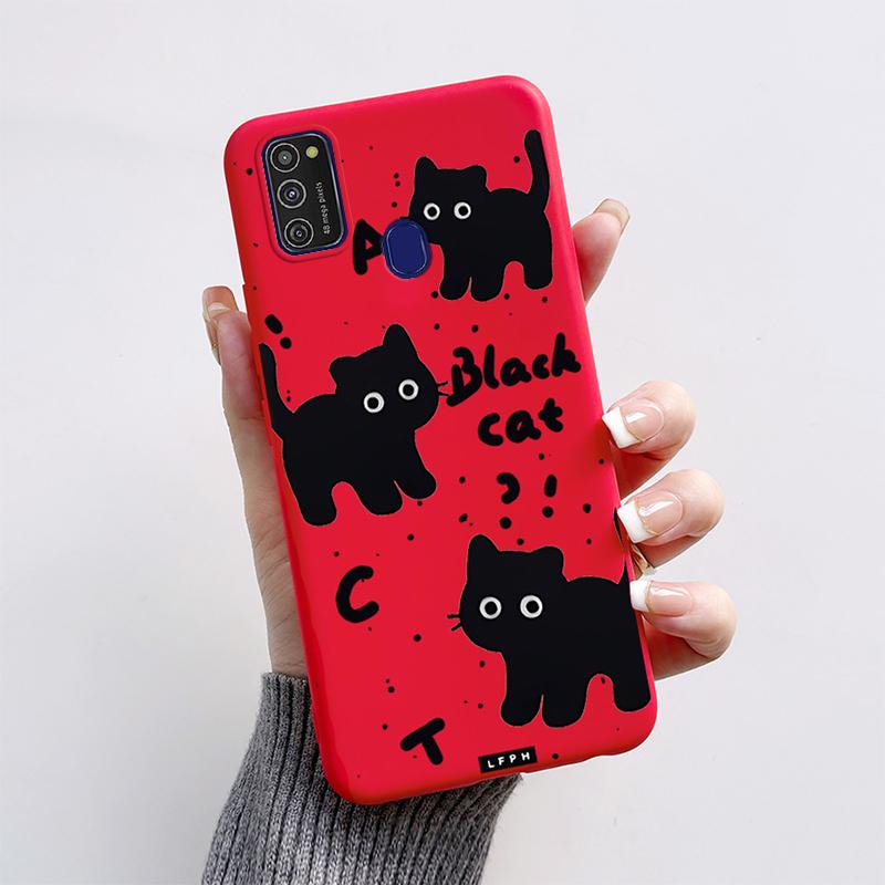 For Samsung Galaxy M21 M30S M31 M31s Case Soft Silicone Phone Back Cover For Samsung M31 M31S M30s M21 M 30 S Case Cartoon Funda