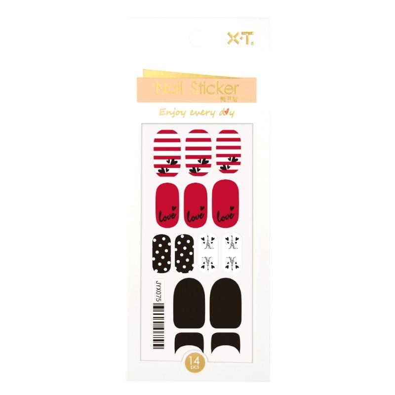 Gradient Color Nail Stickers, Small Flowers, Fresh Nail Polish Film Stickers, DIY Exquisite Full Nail Polish Film Stickers, Manicure Stickers
