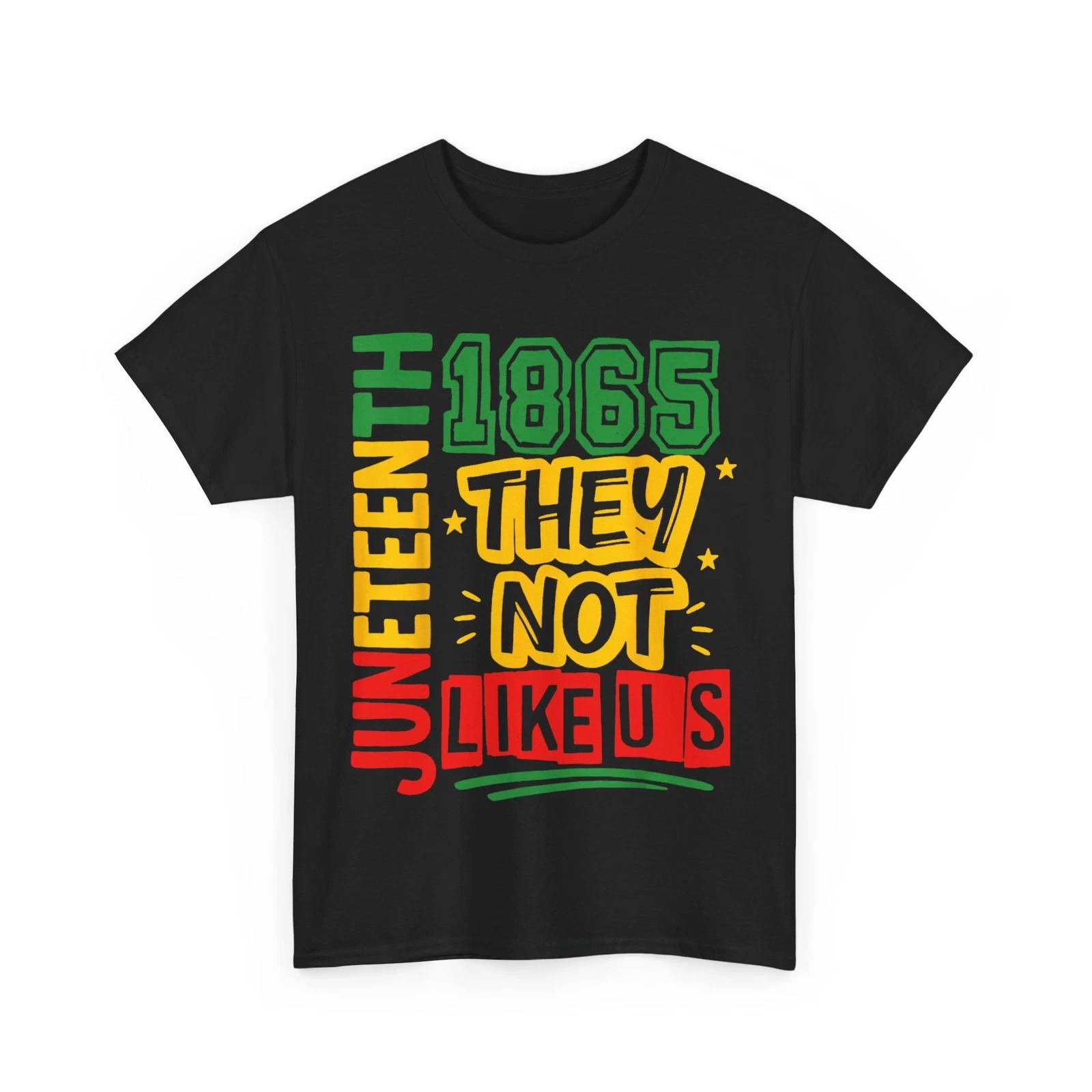 Juneteenth Shirt, They Not Like Us June 19th 1865 Freedom Pride T shirt XL