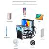 Desktop 120W Multi-Port Charger: 10-Port USB Fast Charging Station for Phone & Laptop, 5C+5A.