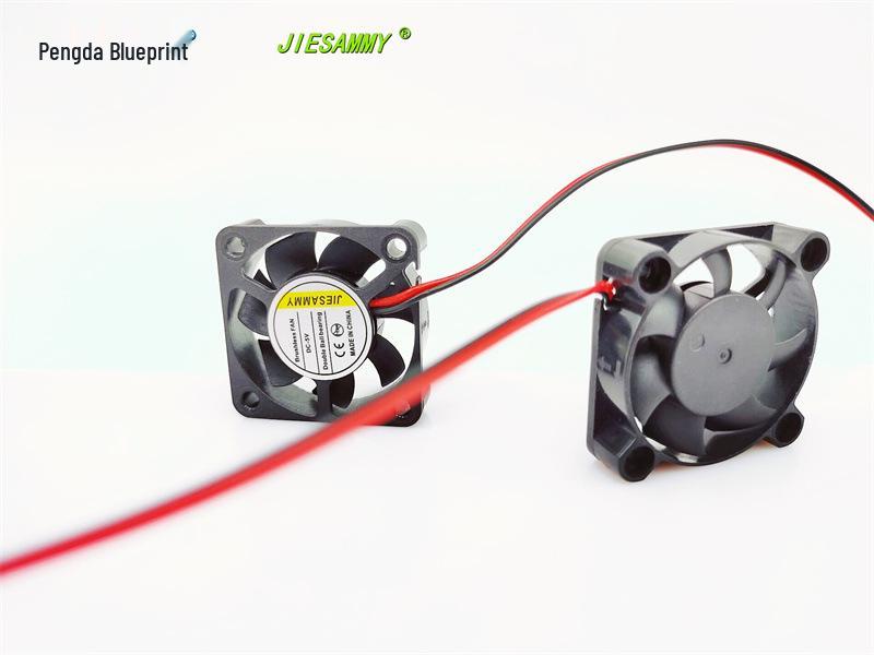 JIESMMY High-Speed 4010 Dual Ball Bearing Fan 24V/12V/5V 40x40x10MM