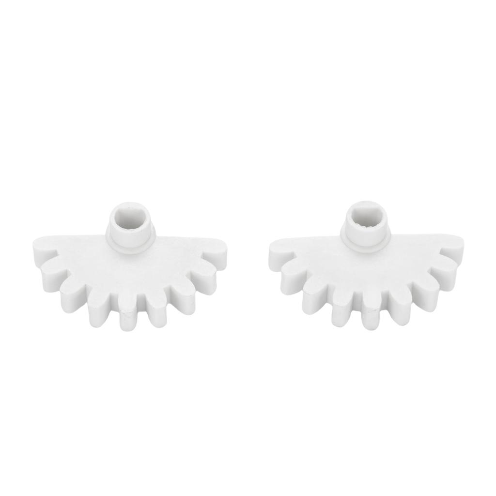 2 Pcs Mini Split AC Grille Gear Reinforced Part 9319292014 Air Conditioner Heater Grille Gear Reinforced Part White