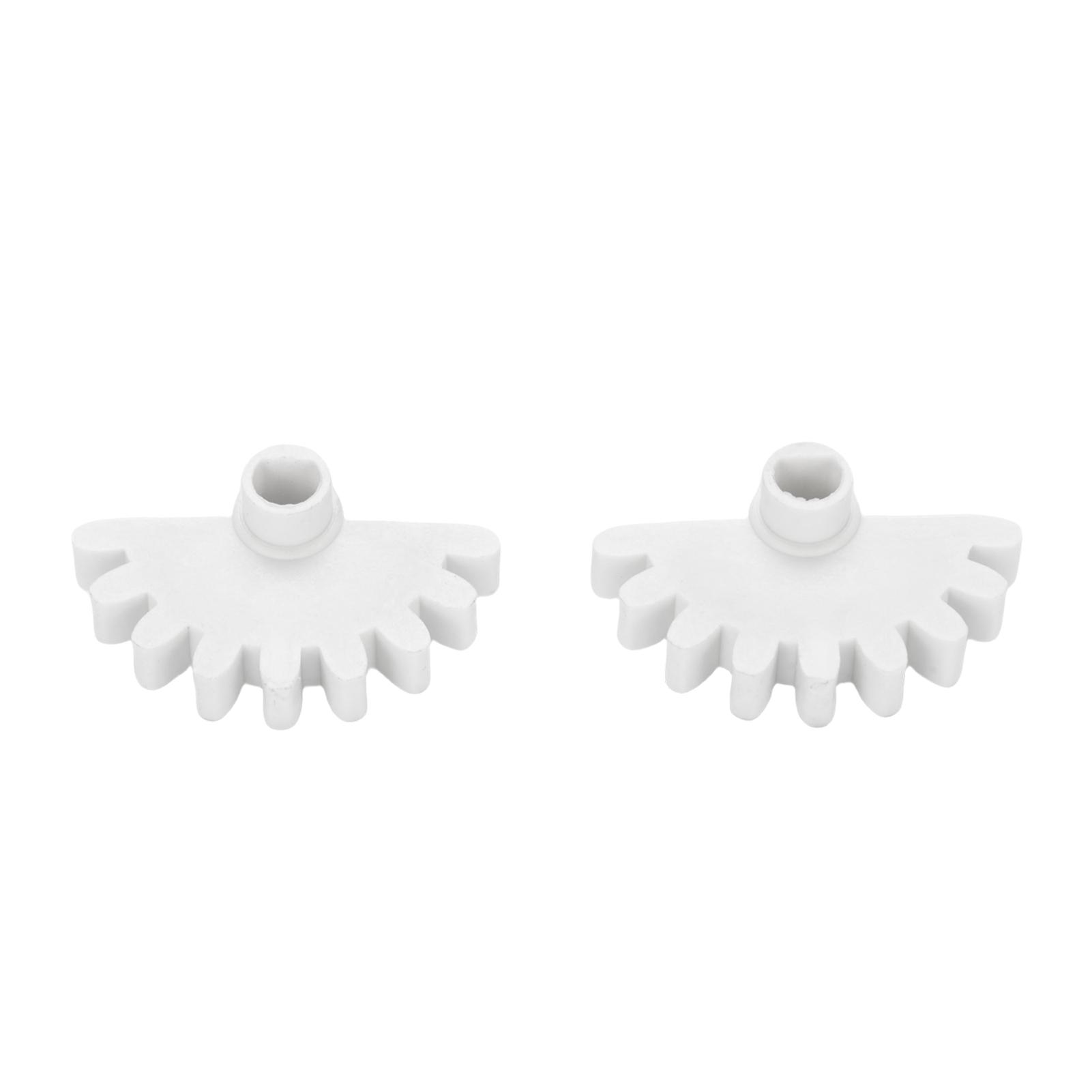 Mfyspace Unisex White 2 Pcs Mini Split Ac Grille Gear Reinforced Part 9319292014 Air Conditioner Heater Grille Gear Reinforced Part