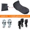 600D Boat Full Outboard Engine Motor Cover Protection Black For 6-225HP Motor Waterproof Anti-scratch Sunsh ade Dust-proof