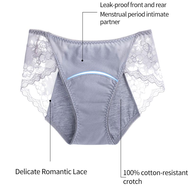 Купить 4 шт./лот, герметичные женские трусики спереди и сзади ...