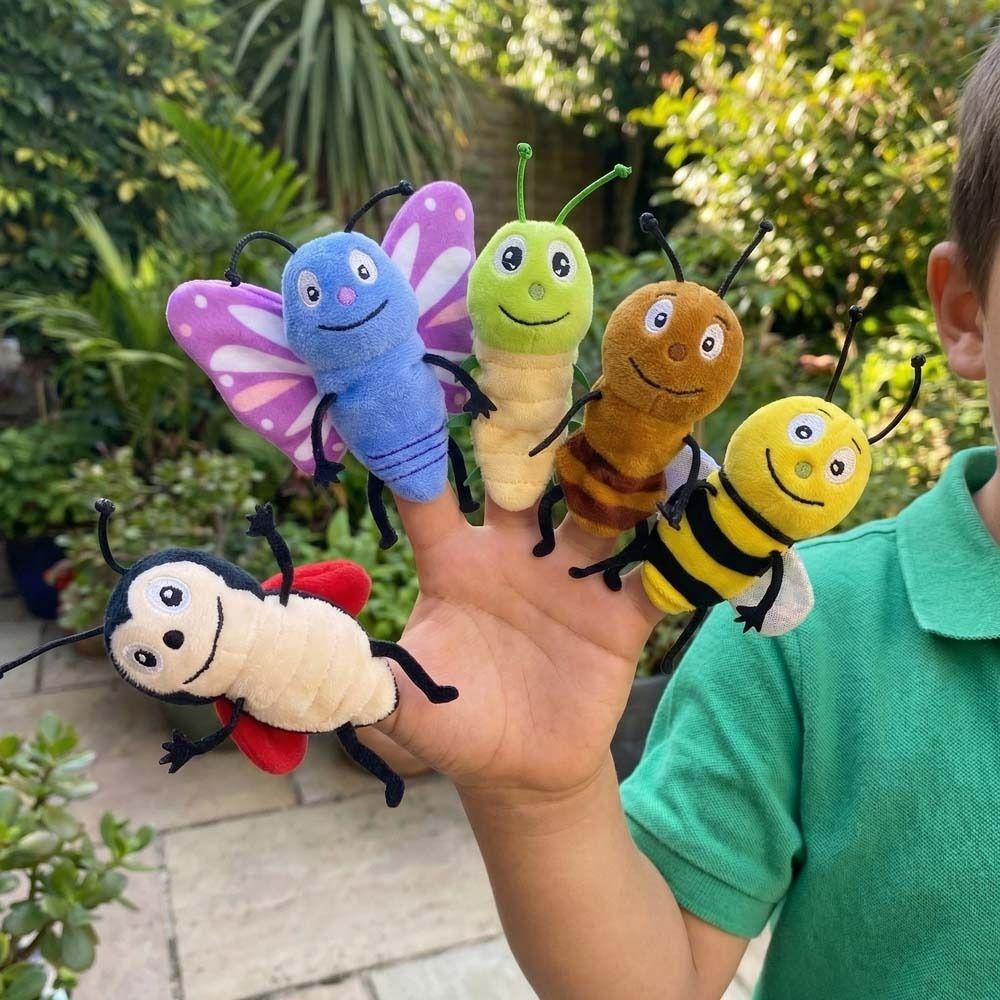 Storytelling Insect Series Puppets Educational Butterfly Bee Puppets  Kids Toy