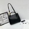 Bestselling BV Woven 8-Shaped Buckle Handbag - Versatile Shoulder & Crossbody Bag