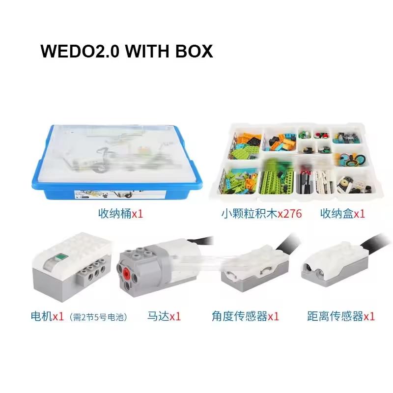 Latest Wedo 2.0 Robotics Construction Set Construction Blocks Wedo 2.0 Educational Diy Toy Good Gift For Kidss