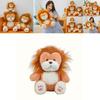 Adorable Plush Lion Stuffed Animal Soft Toy Perfect For Cuddling And Gifting
