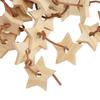 Bird Wood Star Toy Bite Resistant   Wood Star Chewing Toy for Budgies Parakeet Cockatiel Lovebird
