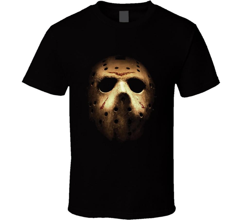 Jason Voorhees Mask Halloween Horror Movie T Shirt Tee Mens Womens M